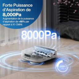Image du fabricant 4 du ECOVACS DEEBOT X2 Omni blanc