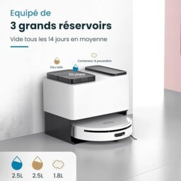 Image du fabricant 4 du EZICLEAN Robot aspirateur Z15 Pro