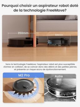 Image du fabricant 4 du Lefant M2 Pro aspirateur robot