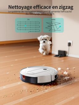 Image du fabricant 5 du Airzeen Aspirateur Robot compact