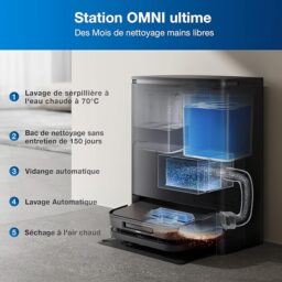 Image du fabricant 5 du ECOVACS DEEBOT X5 Omni Noir