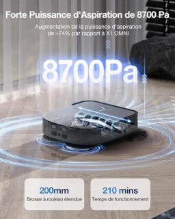 Image du fabricant 5 du ECOVACS X2 Combo aspirateur robot