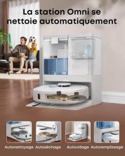 Image du fabricant 5 du eufy X10 Pro Omni aspirateur robot