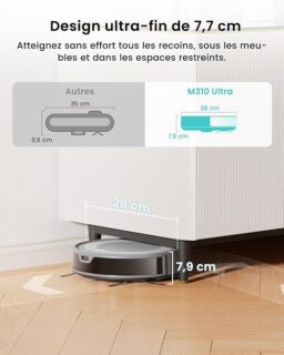 Image du fabricant 5 du Lefant Aspirateur Robot M310 Ultra