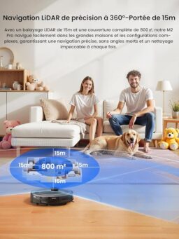 Image du fabricant 5 du Lefant M2 Pro Robot Aspirateur