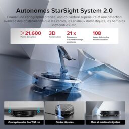 Image du fabricant 5 du Roborock Saros Z70 aspirateur robot