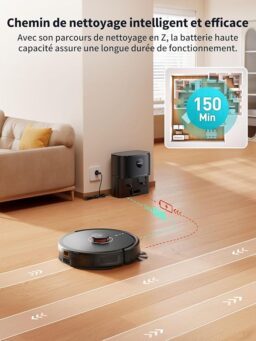 Image du fabricant 6 du Airzeen Aspirateur Robot Q10 Pro