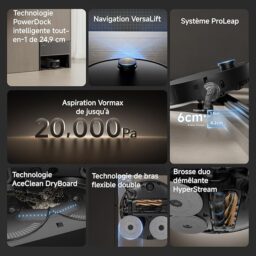 Image du fabricant 6 du DREAME X50 Master aspirateur robot