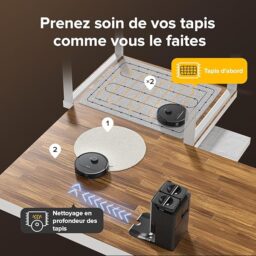 Image du fabricant 6 du Roborock Qrevo S noir robot