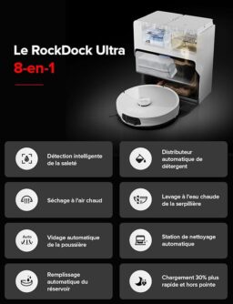 Image du fabricant 6 du Roborock S8 MaxV Ultra robot aspirateur