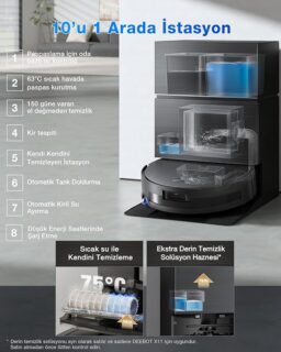 Image du fabricant 7 du ECOVACS DEEBOT X11 Pro Omni aspirateur
