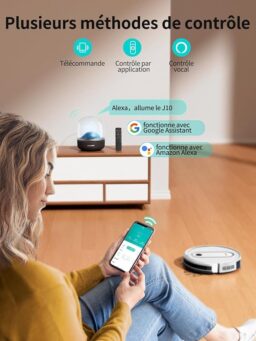 Image du fabricant 7 du Airzeen Aspirateur Robot compact
