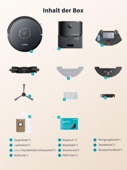 Image du fabricant 7 du Airzeen Robot Aspirapolvere Q10 Pro