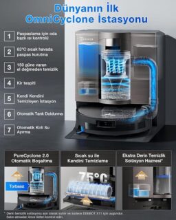 Image du fabricant 7 du ECOVACS X11 Omni Cyclone robot