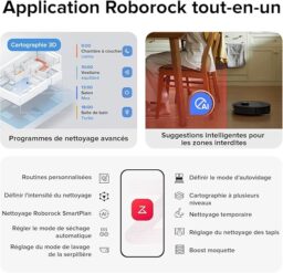 Image du fabricant 7 du Roborock Qrevo S noir robot