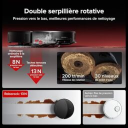Image du fabricant 7 du Roborock Saros 20 robot aspirateur