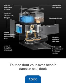 Image du fabricant 7 du Tapo Aspirateur Robot RV50 Pro