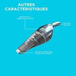 Image du fabricant 8 du Aspirateur main Black+Decker Dustbuster
