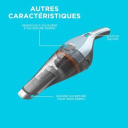 Image du fabricant 8 du Aspirateur main BLACK+DECKER violet