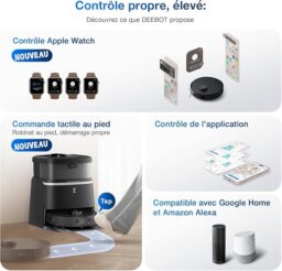 Image du fabricant 8 du ECOVACS DEEBOT T30 Omni aspirateur robot
