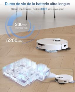Image du fabricant 8 du ECOVACS DEEBOT T30C Pro robot aspirateur