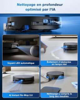 Image du fabricant 8 du ECOVACS DEEBOT X9 PRO OMNI robot aspirateur