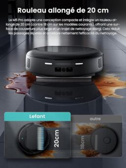 Image du fabricant 8 du Lefant M5Pro robot aspirateur