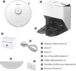 Image du fabricant 8 du Robot aspirateur laveur Roborock S8 Pro Ultra
