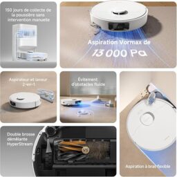 Image du fabricant 9 du Dreame D20 Pro Plus aspirateur robot