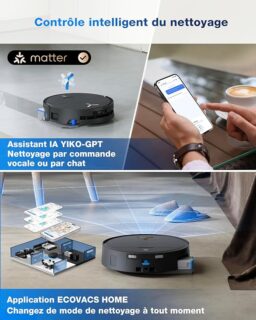 Image du fabricant 9 du ECOVACS DEEBOT X9 PRO OMNI robot aspirateur