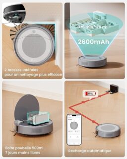 Image du fabricant 9 du Lefant Aspirateur Robot M310 Ultra