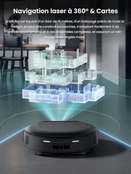 Image du fabricant 9 du Lefant M5Pro Robot Aspirateur