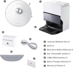 Image du fabricant 9 du Roborock S8 MaxV Ultra robot aspirateur