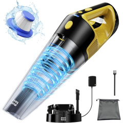 Aspirateur Portable Minthouz À Main sans fil 9000pa Led
