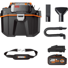 Aspirateur Eau et Poussière sans fil Worx WX031